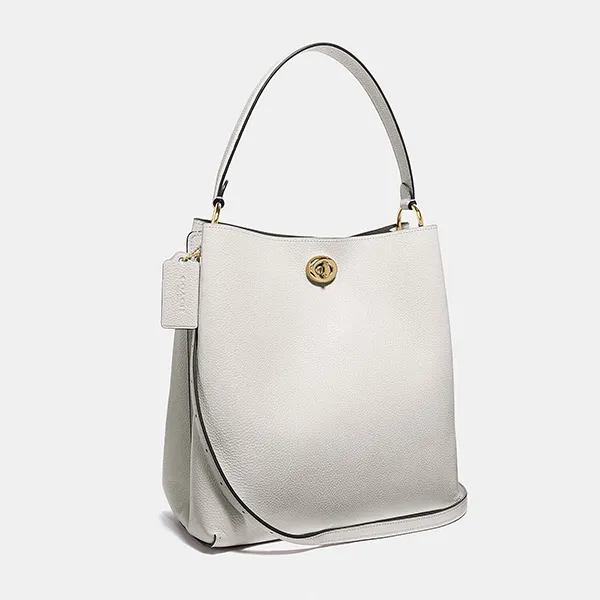 Túi Đeo Chéo Nữ Coach Ladies Charlie Bucket Bag In Chalk 55200 Màu Kem
