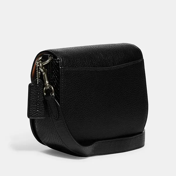 Túi Đeo Chéo Nữ Coach Morgan Saddle Bag Black CG470 Màu Đen
