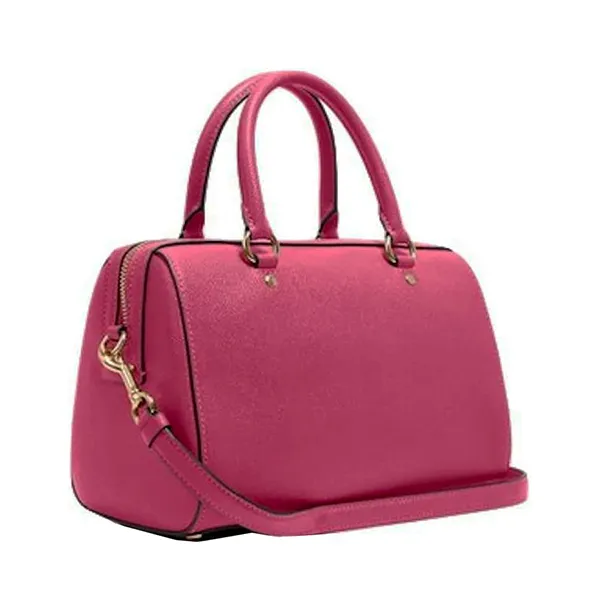Túi Đeo Chéo Nữ Coach Rowan Satchel F79946 Màu Hồng Đậm - Túi xách - Vua Hàng Hiệu