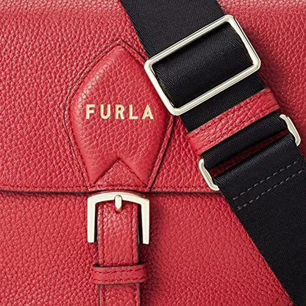 Túi Đeo Chéo Nữ Furla Urania Crossbody S Màu Đỏ - Túi xách - Vua Hàng Hiệu