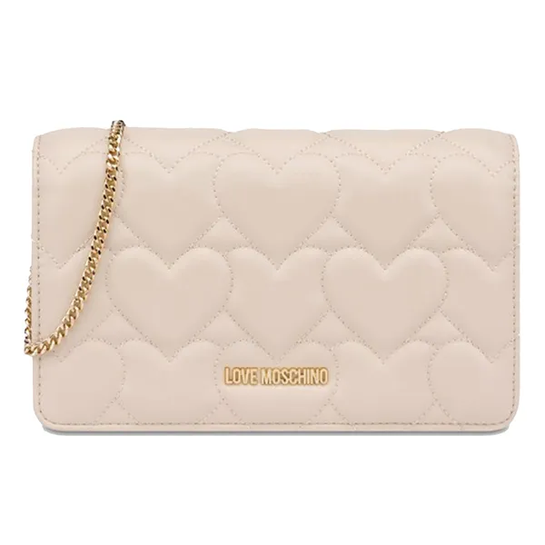 Túi Đeo Chéo Nữ Love Moschino JC4257PP0CKG0NAU Màu Be