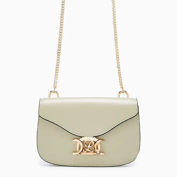 Túi Đeo Chéo Nữ Lyn Augusta Front Flap Crossbody Bags LL23FBF173 Màu Xám Xanh