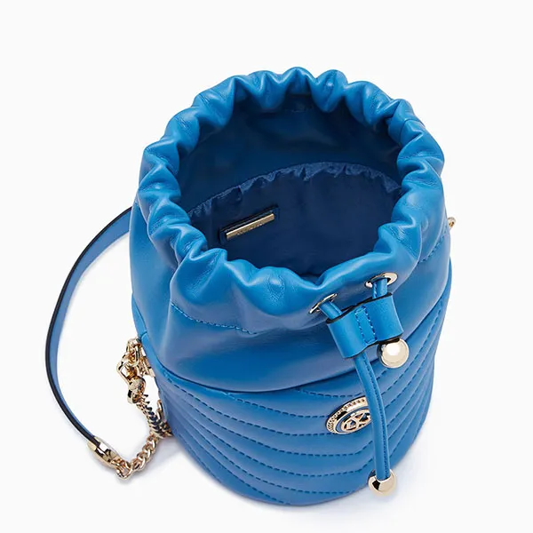 Túi Đeo Chéo Nữ Lyn Freya Bucket Bags LL23FBF133 Blue Màu Xanh Da Trời