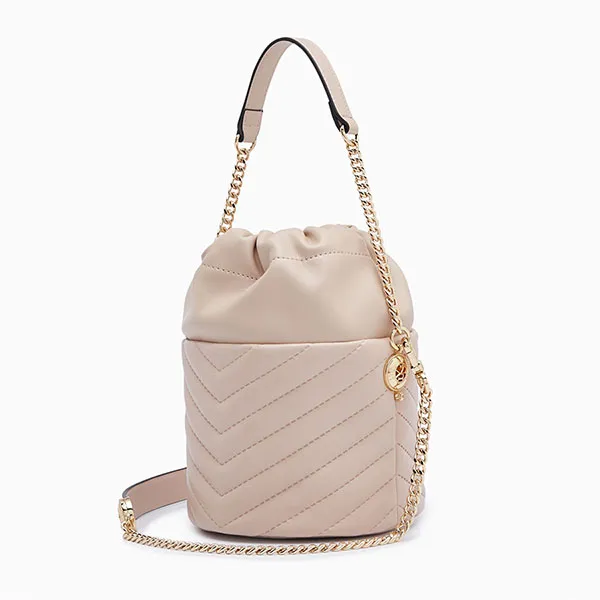 Túi Đeo Chéo Nữ Lyn Freya Bucket Bags LL23FBF133 Brown Màu Nâu Nhạt