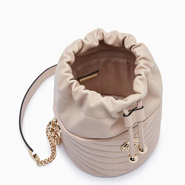 Túi Đeo Chéo Nữ Lyn Freya Bucket Bags LL23FBF133 Brown Màu Nâu Nhạt