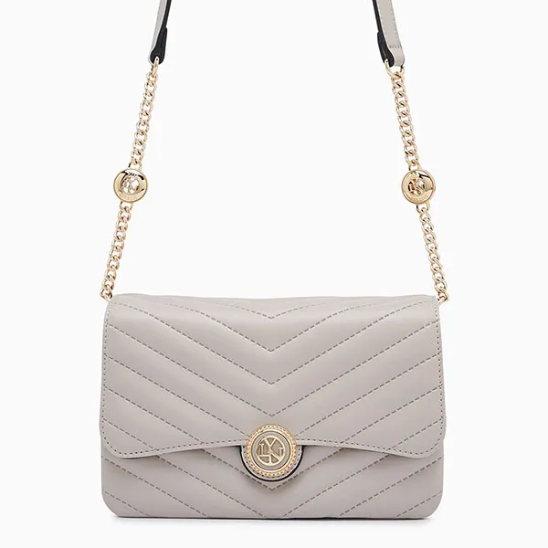 Túi Đeo Chéo Nữ Lyn Freya S Crossbody Bags LL23FBF132 Grey Màu Xám