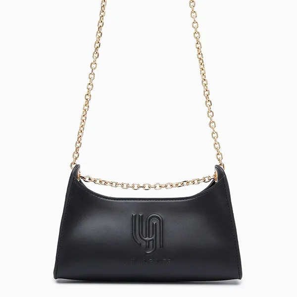 Túi Đeo Chéo Nữ Lyn Infinite Mine M Crossbody Bags LL23MBF124 Black Màu Đen