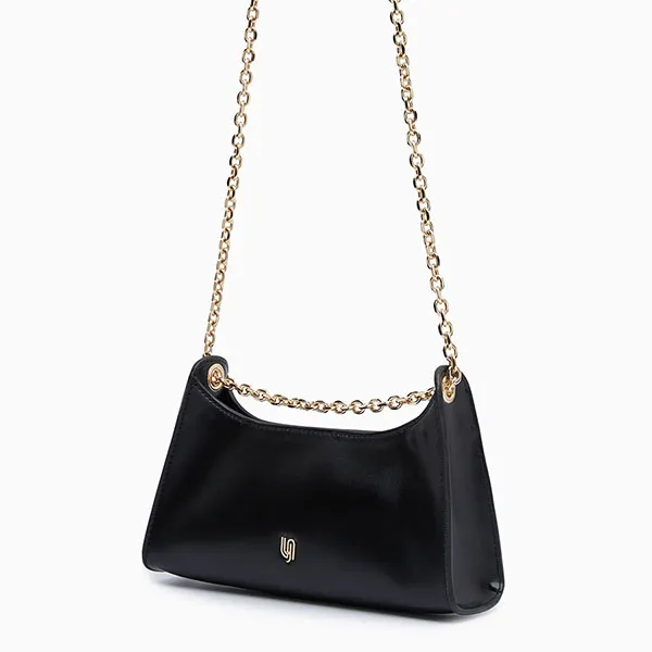 Túi Đeo Chéo Nữ Lyn Infinite Mine M Crossbody Bags LL23MBF124 Black Màu Đen