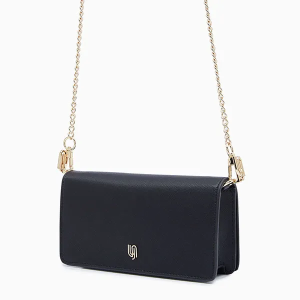 Túi Đeo Chéo Nữ Lyn Infinite Mine S Crossbody Bags LL23MBF125 Black Màu Đen