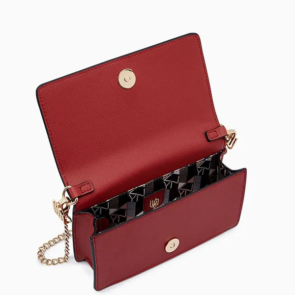 Túi Đeo Chéo Nữ Lyn Infinite Mine S Crossbody Bags LL23MBF125 Red Màu Đỏ