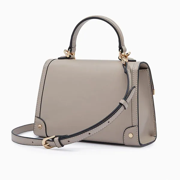 Túi Đeo Chéo Nữ Lyn Kevon Top Handle M Handbags Grey LL23FBF153 Màu Xám