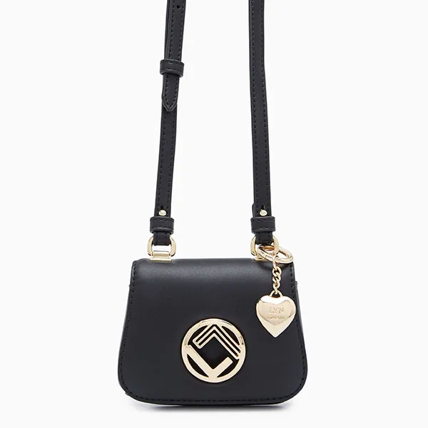 Túi Đeo Chéo Nữ Lyn Lindsay Mini Pouch Wallets Black LL23FWF056 Màu Đen
