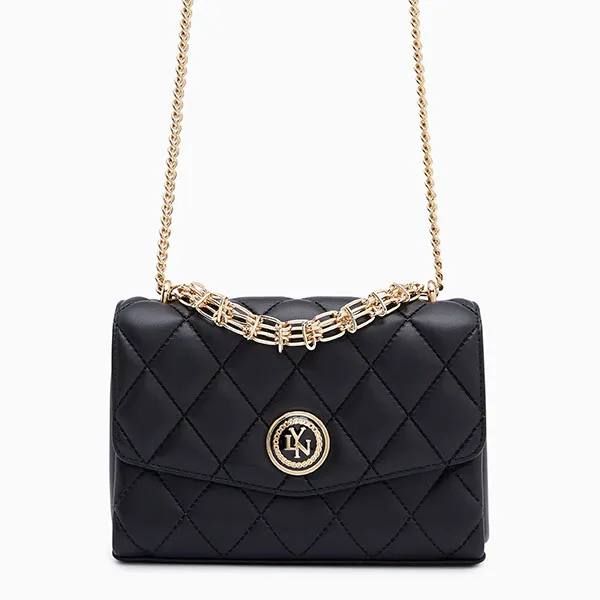 Túi Đeo Chéo Nữ Lyn Serena M Crossbody Bags LL23FBF134 Black Màu Đen