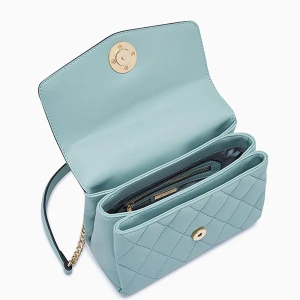 Túi Đeo Chéo Nữ Lyn Serena M Crossbody Bags LL23FBF134 Màu Xanh Ngọc