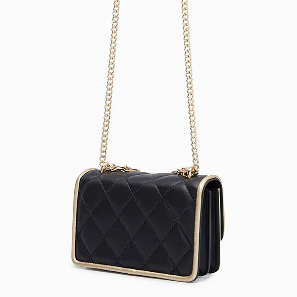 Túi Đeo Chéo Nữ Lyn Serena S Crossbody Bags LL23FBF135 Black Màu Đen