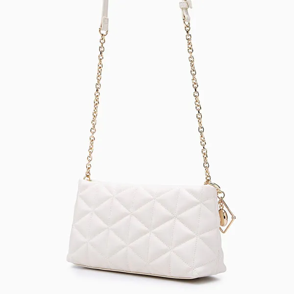 Túi Đeo Chéo Nữ Lyn Verric Crossbody S Crossbody Bags White LL23FBS208 Màu Trắng