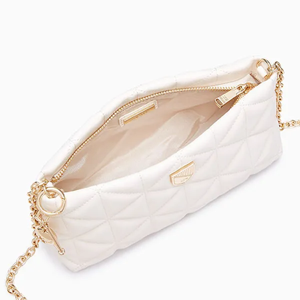 Túi Đeo Chéo Nữ Lyn Verric Crossbody S Crossbody Bags White LL23FBS208 Màu Trắng