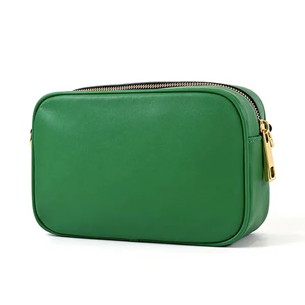 Túi Đeo Chéo Nữ Marc Jacobs Embossed Logo Crossbody Bag Màu Xanh Lá