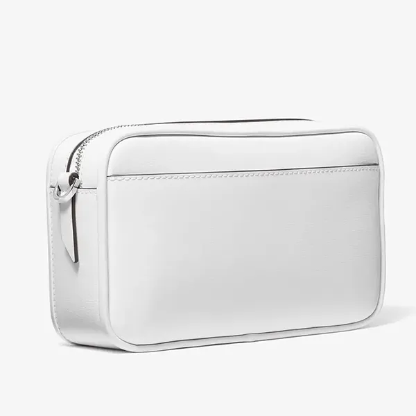 Túi Đeo Chéo Nữ Michael Kors MK Bradshaw Medium Leather Camera Bag 32F1S2BC2L Màu Trắng