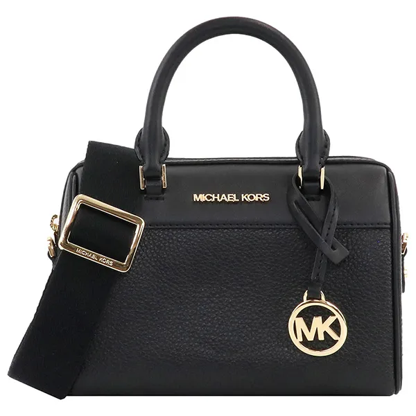 Túi Đeo Chéo Nữ Michael Kors MK Signature Travel XS Duffle Crossbody Màu Đen