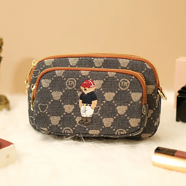 Túi Đeo Chéo Nữ TTWN BEAR TN1598 Màu Xanh 5