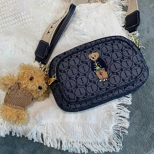 Túi Đeo Chéo Nữ TTWN BEAR TN1598 TN9003 Màu Xanh T