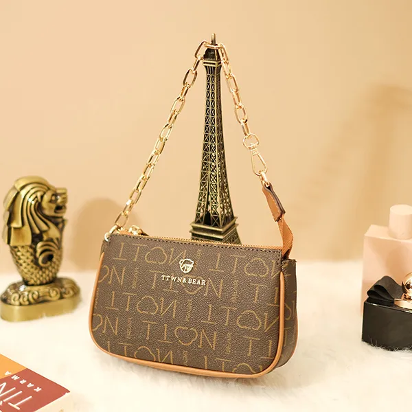 Túi Đeo Chéo Nữ TTWN BEAR TN2759 2620 Màu Nâu