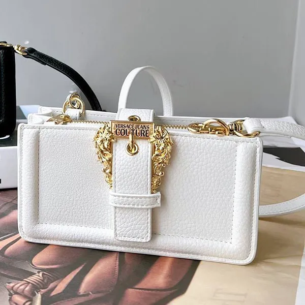 Túi Đeo Chéo Nữ Versace Jeans Couture 1 Bag In E003 White Màu Trắng - Túi xách - Vua Hàng Hiệu