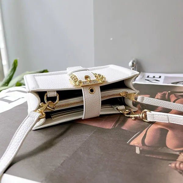 Túi Đeo Chéo Nữ Versace Jeans Couture 1 Bag In E003 White Màu Trắng - Túi xách - Vua Hàng Hiệu