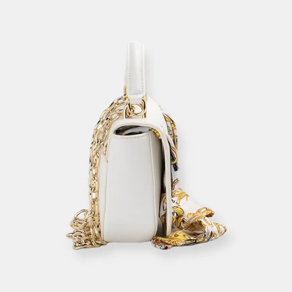 Túi Đeo Chéo Nữ Versace Jeans Couture 74VA4BACZS467003 Màu Trắng Vàng