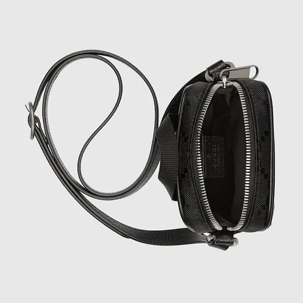 Túi Đeo Chéo Unisex Gucci GG Off The Grid Mini Backpack Bag Màu Đen - Túi xách - Vua Hàng Hiệu
