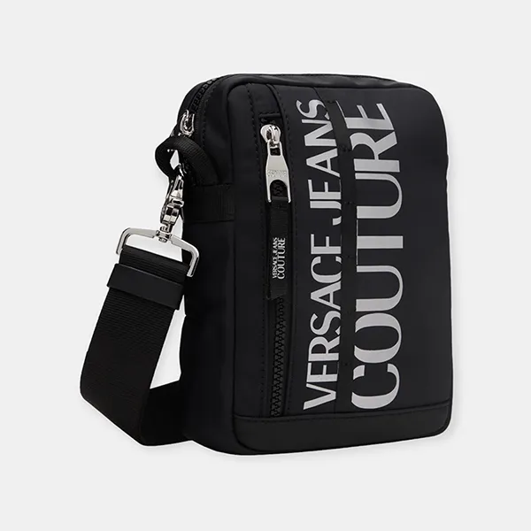 Túi Đeo Chéo Versace Jeans Couture Black Shoulder Bag With Logo 222202M170016 Màu Đen