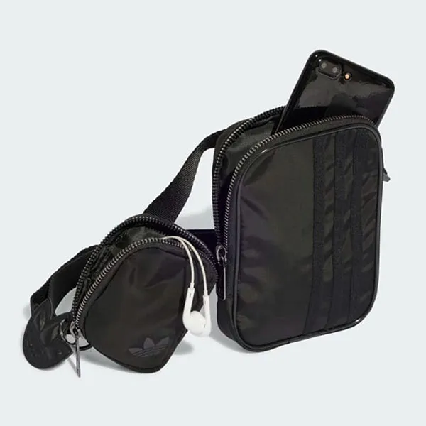 Túi Đeo Hông Nam Adidas Female Originals Hip Bag IC8344 Màu Đen - Túi xách - Vua Hàng Hiệu