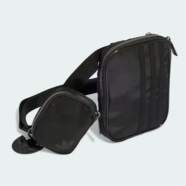 Túi Đeo Hông Nam Adidas Female Originals Hip Bag IC8344 Màu Đen - Túi xách - Vua Hàng Hiệu