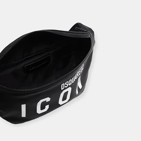 Túi Đeo Hông Nam Dsquared2 Belt Bag Icon BBM003311703199M436 Màu Đen