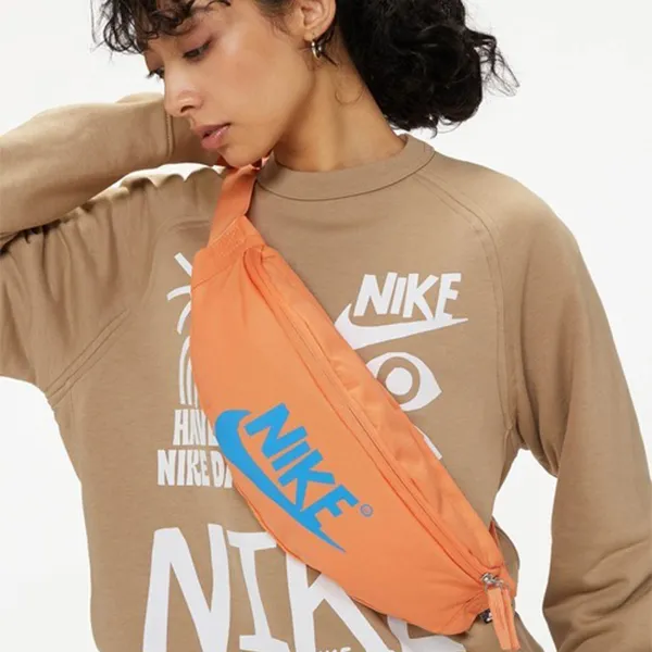 Túi Đeo Hông Nike Heritage Waist Pack DQ5727-871 Màu Cam - Túi xách - Vua Hàng Hiệu