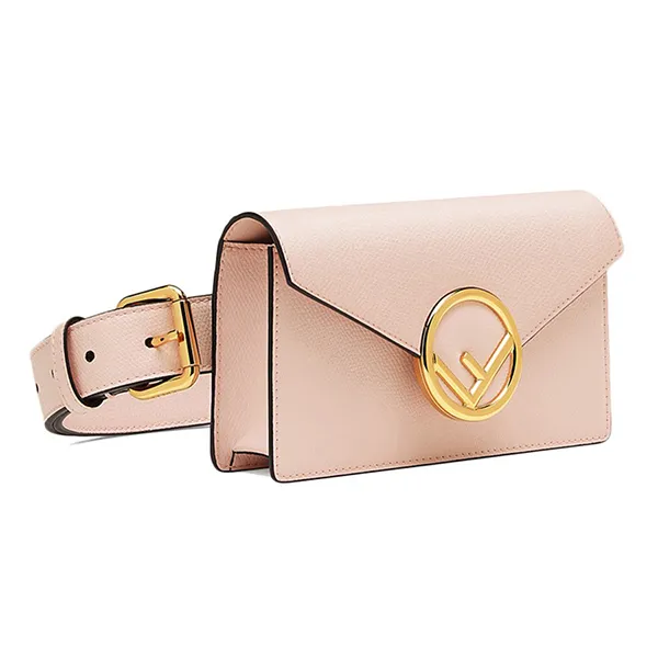 Túi Đeo Hông Nữ Fendi Belt Bag 8BM005 A18B Màu Hồng - Túi xách - Vua Hàng Hiệu