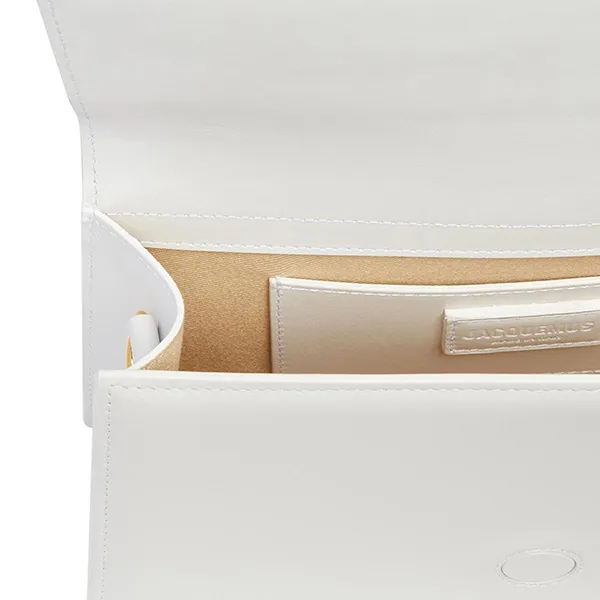 Túi Đeo Vai Nữ Jacquemus Le Grand Bambino White Bag 213BA0073000 100 Màu Trắng