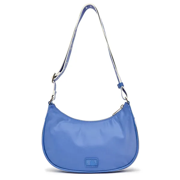 Túi Đeo Vai MLB Basic Nylon Adjustable Hobo Bag LA Dodgers 3ABQS033N-07CBL Màu Xanh Blue