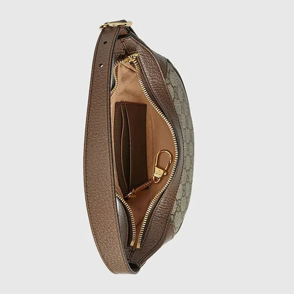Túi Đeo Vai Nữ Gucci GG Ophidia Mini Bag 658551 96IWG 8745 Màu Nâu Be N-HM