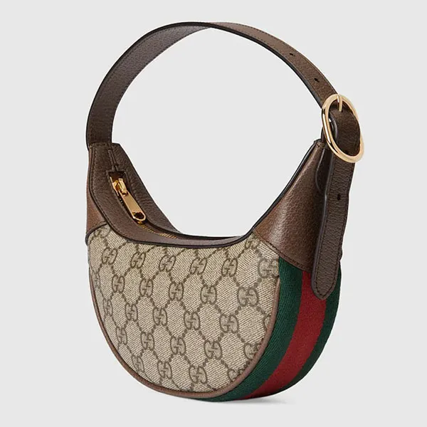 Túi Đeo Vai Nữ Gucci GG Ophidia Mini Bag 658551 96IWG 8745 Màu Nâu Be N-HM