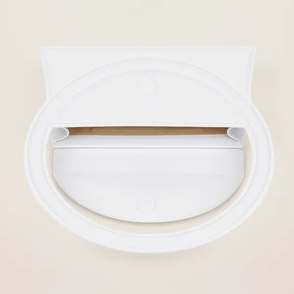 Túi Đeo Vai Nữ Jacquemus Le Sac Ron Shoulder Bag 221BA015 3060 100 Màu Trắng
