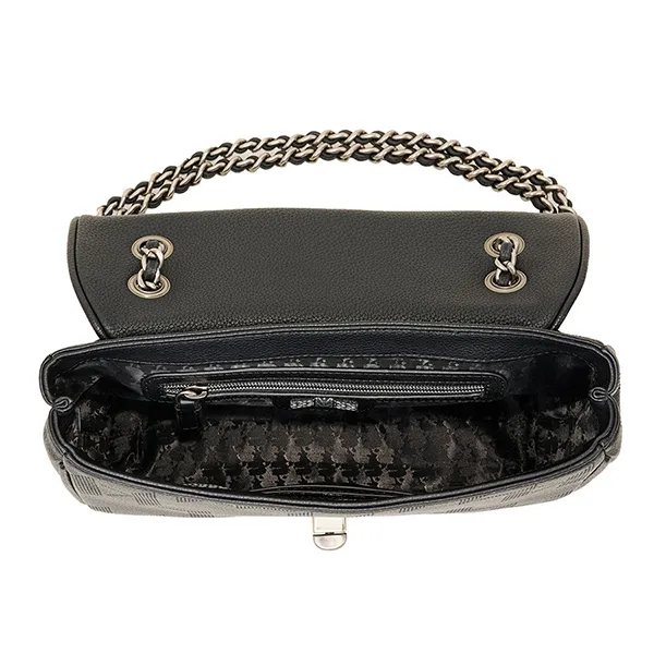Túi Đeo Vai Nữ Karl Lagerfeld Agyness Shoulder Bag LH3H5283 Màu Đen