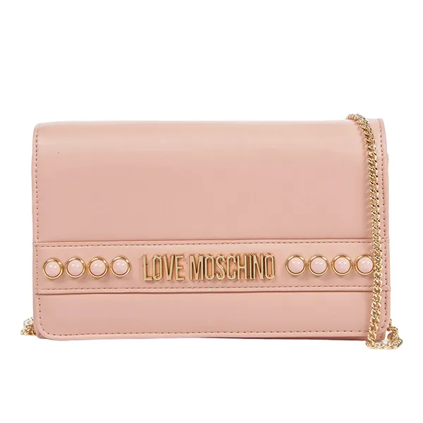 Túi Đeo Vai Nữ Love Moschino JC4096PP1CLA4HONG Newmood Bang Màu Hồng