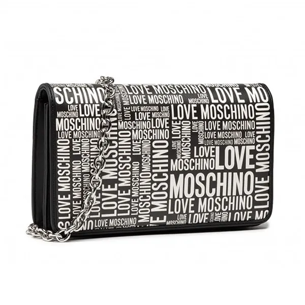 Túi Đeo Vai Nữ Love Moschino JC4155PP1DLE100A Màu Đen Trắng - Túi xách - Vua Hàng Hiệu
