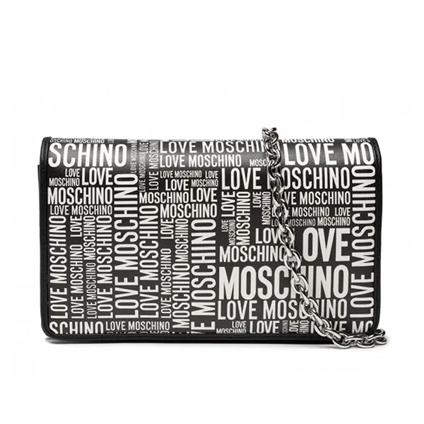 Túi Đeo Vai Nữ Love Moschino JC4155PP1DLE100A Màu Đen Trắng - Túi xách - Vua Hàng Hiệu
