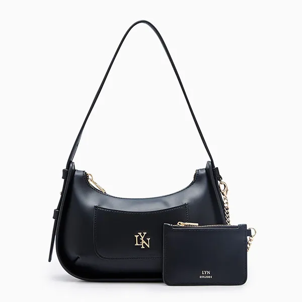 Túi Đeo Vai Nữ Lyn Colette Shoulder Bags LL23FBS280 Black Màu Đen