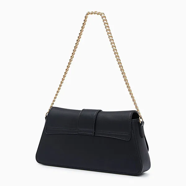 Túi Đeo Vai Nữ Lyn Pepper M Shoulder Bags Black LL23FBF144 Màu Đen
