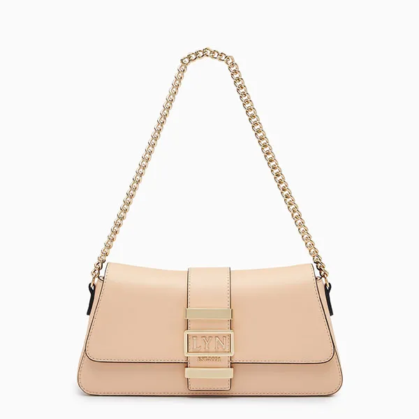 Túi Đeo Vai Nữ Lyn Pepper M Shoulder Bags Orange LL23FBF144 Màu Cam Nude