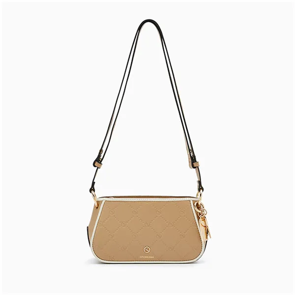 Túi Đeo Vai Nữ Lyn Reven Mini Crossbody Bags LL23FBF160 Beige Màu Be
